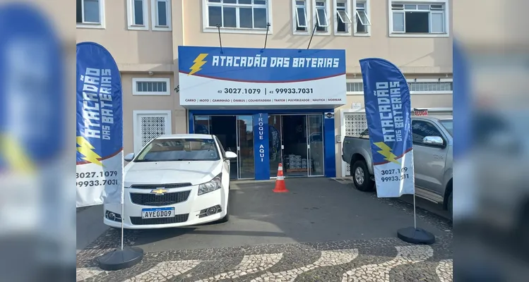 O Atacadão das Baterias se diferencia pela agilidade e qualidade de atendimento