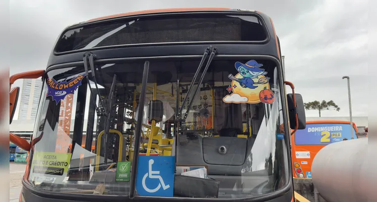 Clima de Halloween estará no transporte coletivo de Ponta Grossa