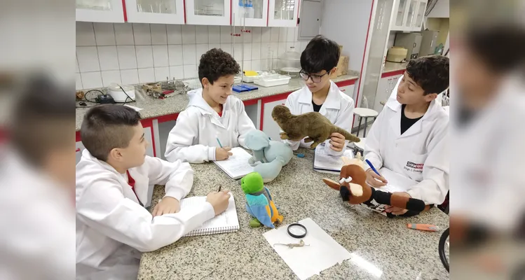A experiência entusiasmou os alunos e tornou o aprendizado mais prazeroso e leve.