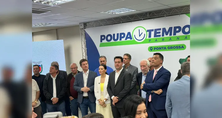 Poupatempo de Ponta Grossa é inaugurado pelo governador Ratinho Jr