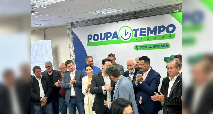 Poupatempo de Ponta Grossa é inaugurado pelo governador Ratinho Jr