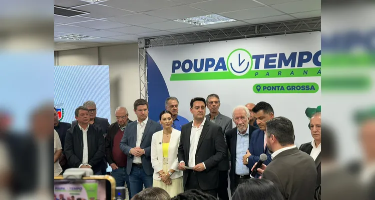 Poupatempo de Ponta Grossa é inaugurado pelo governador Ratinho Jr