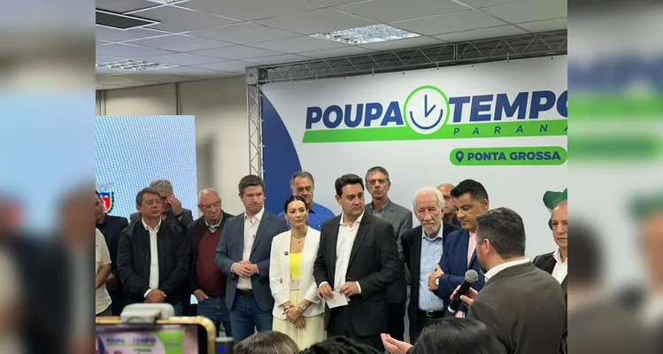 Poupatempo de Ponta Grossa é inaugurado pelo governador Ratinho Junior