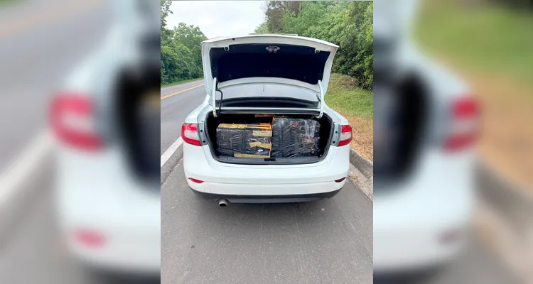 Receita Federal em PG apreende cigarros eletrônicos em operação na BR-277