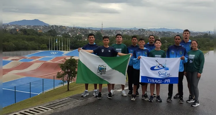 Atletas de Tibagi conquistam pódios no Campeonato Brasileiro de Canoagem no RJ