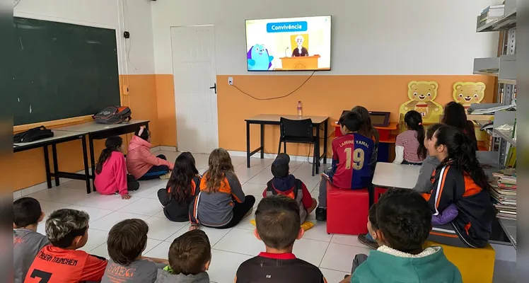 A videoaula do projeto foi o ponto de partida para as ações das turmas.