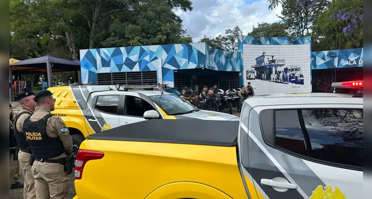 PMPR reforça policiamento em Ponta Grossa durante período de festas de fim de ano