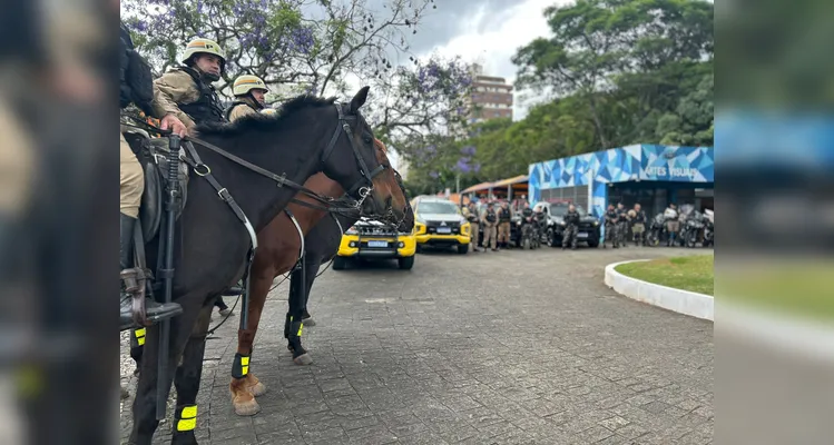 PMPR reforça policiamento em Ponta Grossa durante período de festas de fim de ano