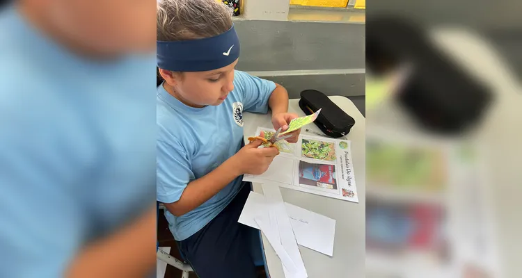 A turma produziu uma nova HQ com os personagens da história trabalhada, se empenharam em ações tarefas de casa, como fotografar alimentos e entrevistar os familiares, e ainda fizeram uma saída a campo muito especial.