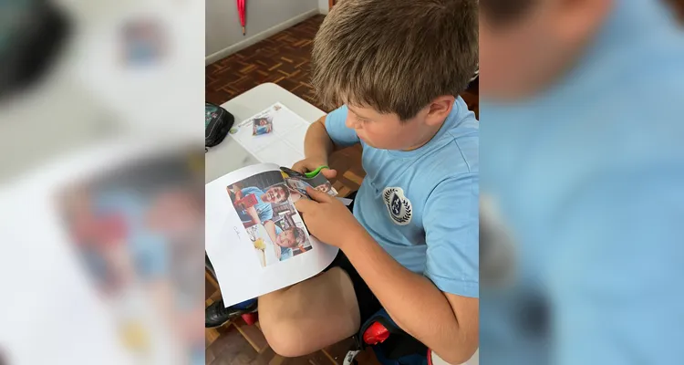 A turma produziu uma nova HQ com os personagens da história trabalhada, se empenharam em ações tarefas de casa, como fotografar alimentos e entrevistar os familiares, e ainda fizeram uma saída a campo muito especial.