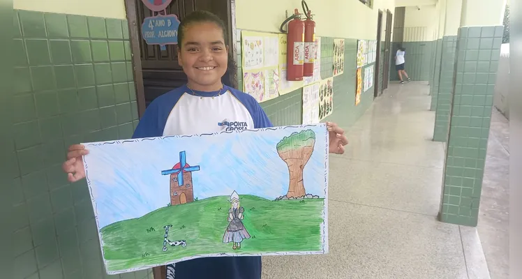 A turma confeccionou diversos cartazes sobre a temática