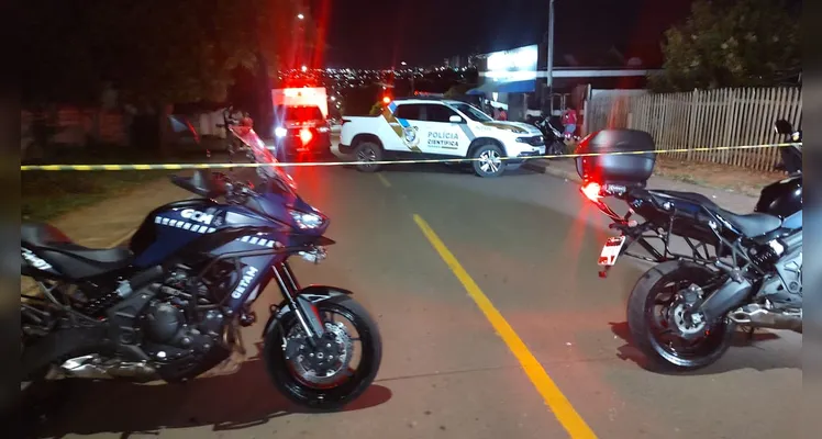 Veja fotos do local em que homem foi morto durante tiroteio em Ponta Grossa