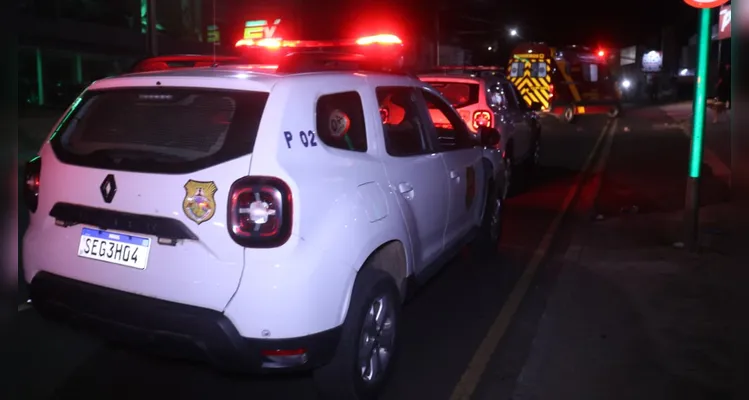 Jovem é baleado na região das nádegas em Ponta Grossa