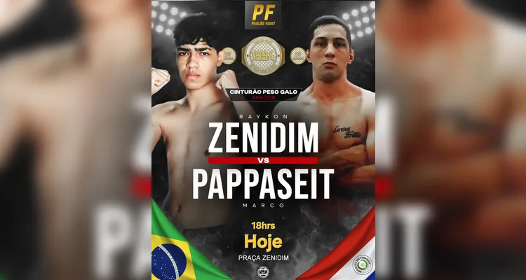 Filho mais novo da Família Zenidim garante cinturão no 'Paulão Fight - 31 anos'