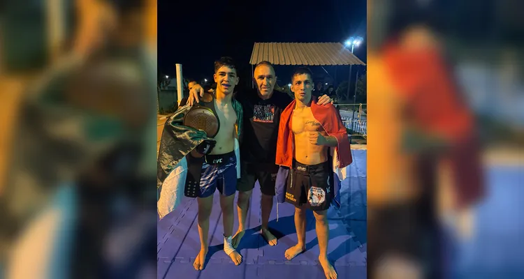 Filho mais novo da Família Zenidim garante cinturão no 'Paulão Fight - 31 anos'