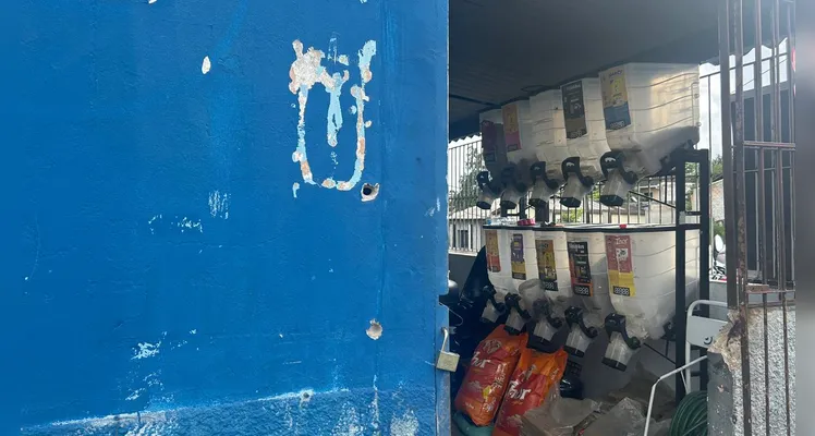 Tentativa de homicídio na Vila Guaíra deixa rastros de tiros em mercearia de PG