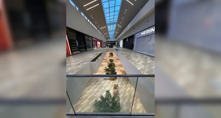 Confira fotos exclusivas de interior do Shopping Plaza em Ponta Grossa