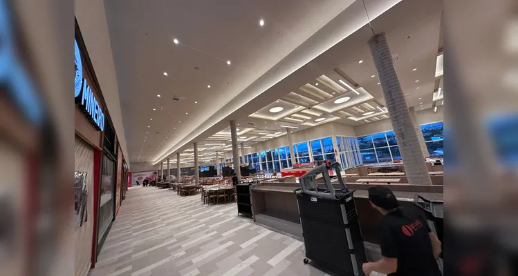 Confira fotos exclusivas de interior do Shopping Plaza em Ponta Grossa