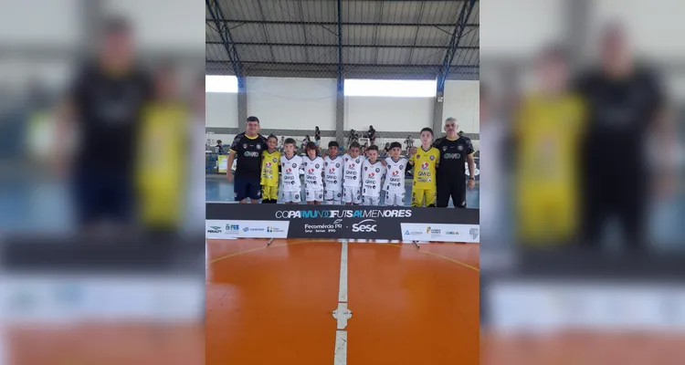 Time de Ponta Grossa decide Copa Mundo de Futsal Sub-7 contra o São Paulo