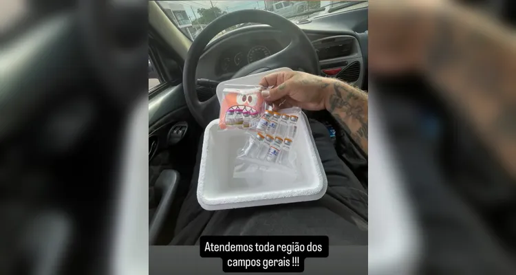 Homem é preso por comércio ilegal de 'canetas emagrecedoras' em Ponta Grossa