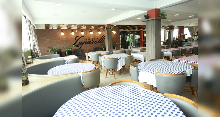 Restaurante tem ambiente bastante aconchegante e familiar