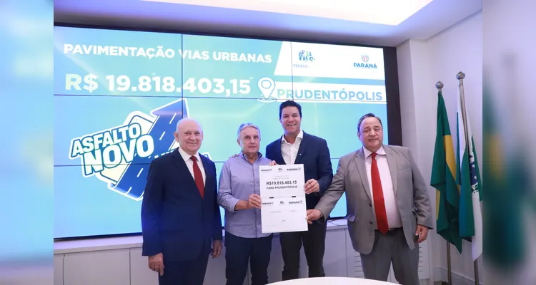 Adelmo Klosowski participou da liberação dos recursos.