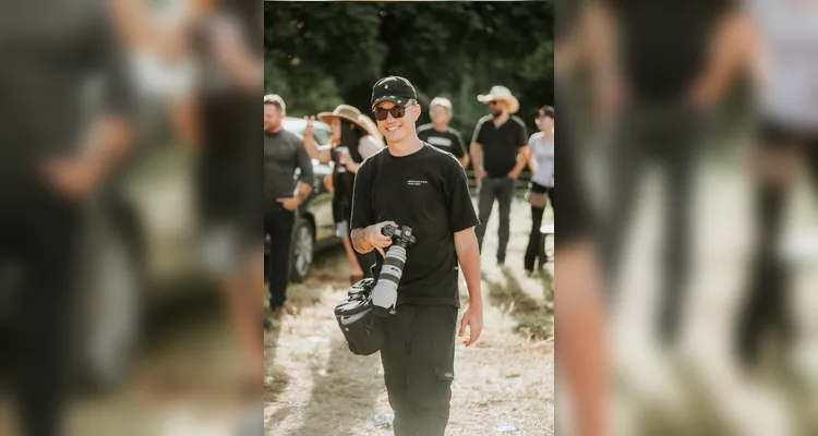 Fotógrafo ponta-grossense consolida carreira em shows e festivais sertanejos