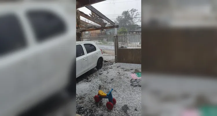 Confira registros da tempestade encaminhados ao Portal aRede.