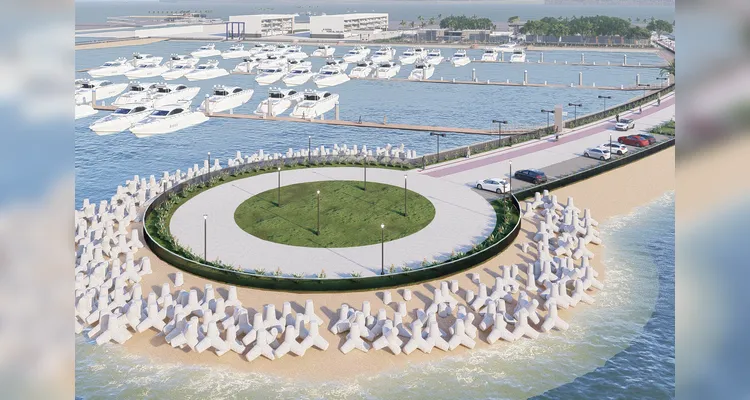 Ratinho anuncia projeto de marina de R$ 100 milhões em Pontal do Paraná