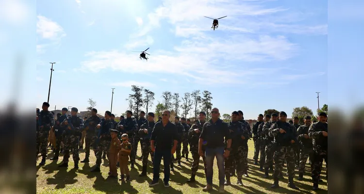Missão Paraná leva forças de segurança para Ponta Grossa e região