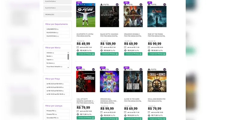 Polícia Civil deflagra operação contra pirataria em PG