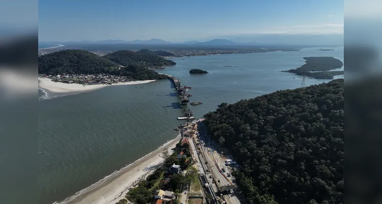 Ponte de Guaratuba recebe prêmio de melhor obra rodoviária do Brasil; veja fotos