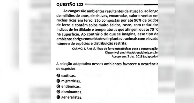MEC aciona PF e anula três questões do Enem após possível vazamento