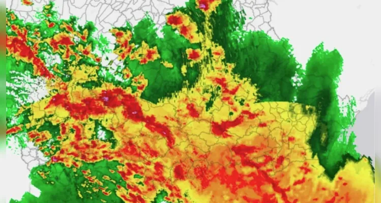 Imagens de satélite mostram tornado que devastou cidade no Paraná