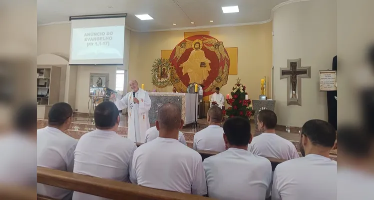 Polícia Penal promove reintegração social por meio de sacramentos religiosos em PG