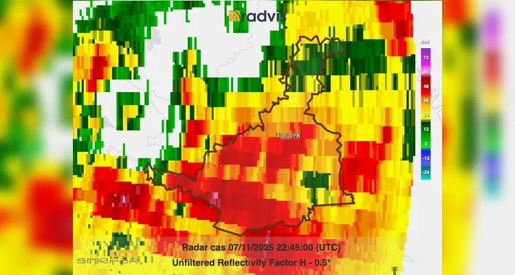 Simepar confirma três tornados na sexta com ventos de até 330 km/h