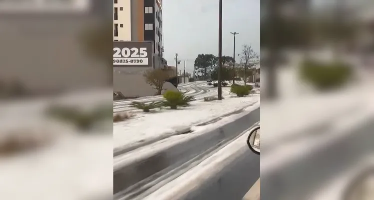 Confira registros da tempestade encaminhados ao Portal aRede.