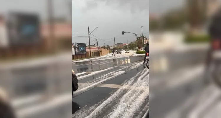 Confira registros da tempestade encaminhados ao Portal aRede.