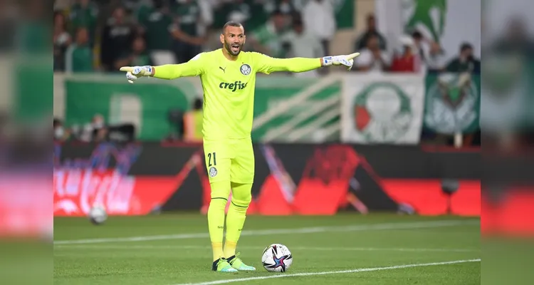 Weverton é goleiro do Palmeiras |