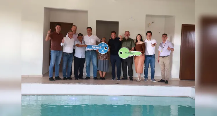 Conjunto é equipado com Centro de Convivência, horta comunitária, academia ao ar livre e piscina aquecida.