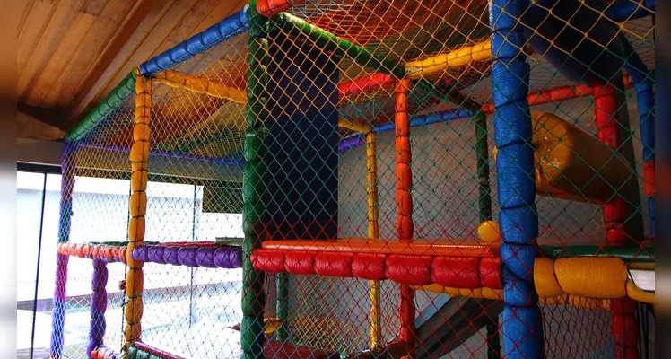 Espaço conta com área kids para as crianças