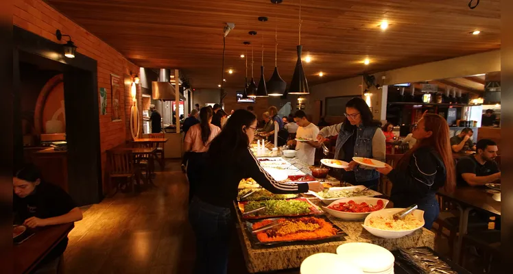 Restaurante possui um cardápio bastante diversificado