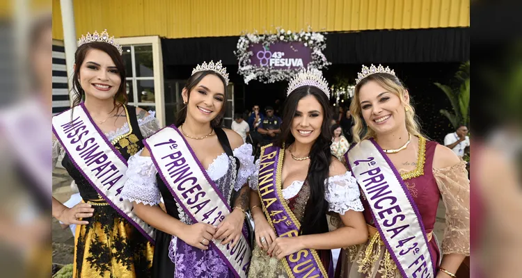 Centro de Eventos recebe terceiro final de semana da 43ª Fesuva; confira a programação