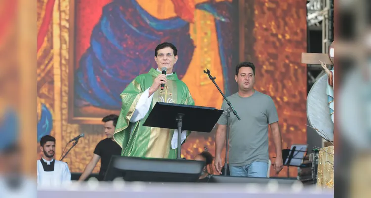 O governador Carlos Massa Ratinho Junior esteve presente no grande encontro.