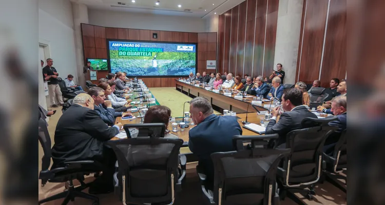 Lideranças estiveram reunidas para debater o projeto.