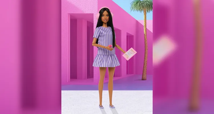 Boneca é da série Barbie Fashionista