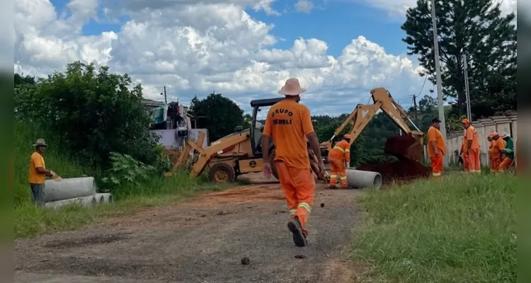 Obras iniciaram e têm prazo de 240 a 300 dias para serem concluídas.