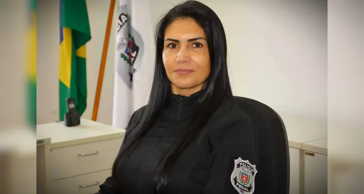 Ananda Chalegre é diretora-geral da Polícia Penal do Estado