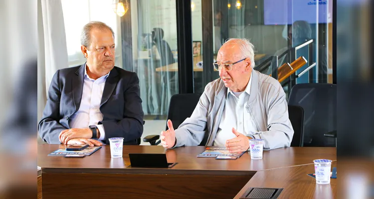 Aldo Bone e Reinaldo Cardoso debateram o projeto.