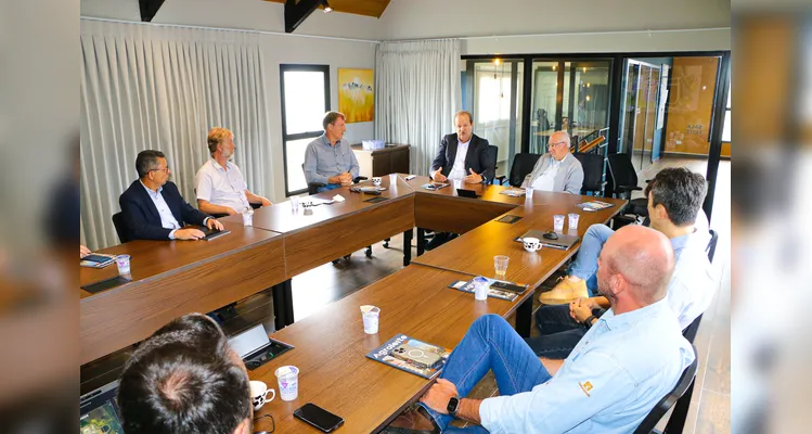 Reunião aconteceu no Parque Tecnologico Agroleite